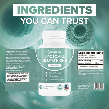 Rosabella® Liposomal Glutathione Capsules