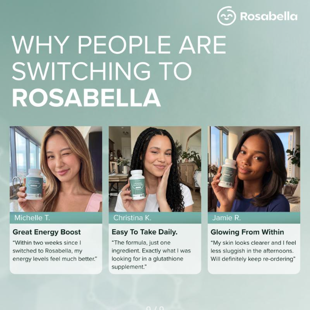 Rosabella® Liposomal Glutathione Capsules